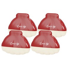 Goodssum 高效可水洗除毛器 4入組 9 x 2.8 x 6.8 cm, 紅色, 1套