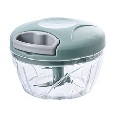 AHOYE 手拉旋轉食物切碎器, 1個, 綠色