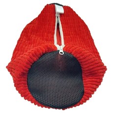 Toppia 簡單便利洗鞋袋, 紅色, 1個