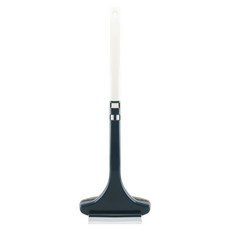 하와잇 2in1 창문 청소 브러시 스퀴지형, 화이트, 1개