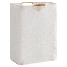 All is You 防水亞麻洗衣籃, 米色