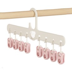 올이즈유 가벼운 여행 캠핑용 빨래집게, 핑크, 1개