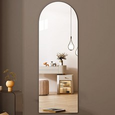 Locus 壓克力室內壁掛鏡 弧形 50*150cm, 透明