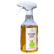 川涌果園 柑橘廚房清潔劑 噴噴瓶, 1個, 500ml