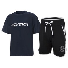 aquatica 男用 only one 防磨上衣 + 海灘褲套組 AQAMTS23007