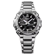 CASIO 卡西歐 G-SHOCK 藍牙 太陽能電力 金屬錶圈構造 輕巧纖薄 手錶 GST-B600D-1A 42.3mm