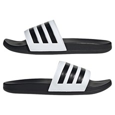 adidas 愛迪達 ADILETTE COMFORT 拖鞋 GZ5893 UK 13, 310mm, 黑色 + 白色