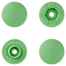 ButtonKing 啪啪扣 按扣 4種套組 13mm T-532, 庭院綠, 50套