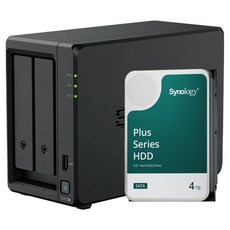 시놀로지 스토리지 NAS DS725+ + 하드 HAT3300-4T 세트, DS725+(스토리지), HAT3300-4T(하드) 가전디지털/저장장치 반품 최저가 753,830원