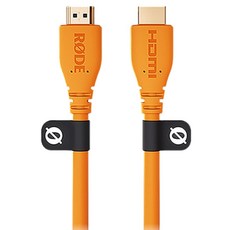 RODE 高級HDMI線 1.5m 橘色, 1個, HDMI CABLE
