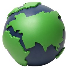 QUALy 愛地球 衛生紙盒, 藍色, 1個