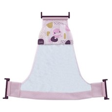 KU.KU Duckbill 酷咕鴨 成長印記可調式安全沐浴網, 粉色, 1個