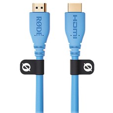 RODE 高級HDMI線 3m 藍色, 1個, HDMI CABLE