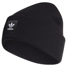 adidas 愛迪達 AC CUFF KNIT 大童款毛帽 ED8712, 1個, 黑色