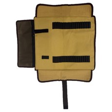 Nuit 努特 帆布捲式營釘收納包/袋 18支 30cm內營釘適用 NTF342, 駝色, 1個