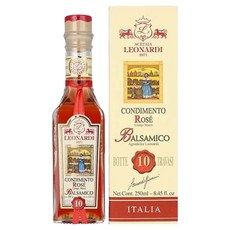 LEONARDI Rosé 條件amento 粉紅巴薩米克醋 10 Travasi, 1個, 250ml