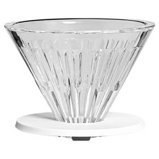 TIMEMORE 泰摩 高硼矽玻璃冰瞳濾杯 01 白色, 1個, 單品, 100ml