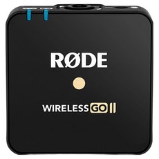 RODE 公司貨 發射器, 黑色, Wireless GO II TX
