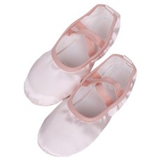 Kids Ballet Mall 女童款絲帶刺繡芭蕾鞋