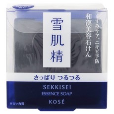 KOSE 高絲 SEKKISEI 雪肌精 黑碳淨化潔顏皂, 120g, 1個