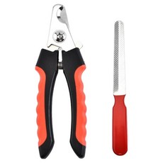 Carering 寵物指甲剪套組, 紅色, 1套