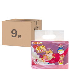 Pet STAR 寵物星樂園 寵物禮貌帶 母狗, XS, 10個裝, 9套