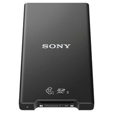 SONY 索尼 USB 3.2 CFexpress Type A/SD UHS-II 高速讀卡機, MRW-G2, 黑色, 1個