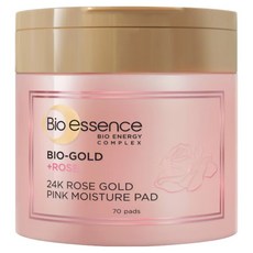 Bio essence 碧歐斯 BIO金萃玫瑰黃金保濕柔膚棉片 70片, 1個, 90g