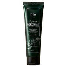 plu 經典身體磨砂膏 溫和森林, 1個, 215g
