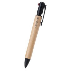 PILOT 百樂 Legno 2+1 0.7mm原子筆 + 0.5mm自動鉛筆 多功能筆, M/木紋, 1個