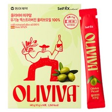 Selfrx Oliviva Picual特級初榨橄欖油隨身包 14條入, 140g, 1個
