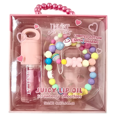 UNICAT 變臉貓 水光保濕玻璃唇油, 1個, 草莓, 4ml