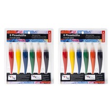 minhwashop 一體式水彩顏料6種套組 一般 UATCR0331, 2套