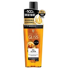 Schwarzkopf 施華蔻 GLISS 髮肌煥生潤澤髮油, 1個, 75ml