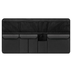 樂居家 車用後座椅背收納袋/後車廂收納掛袋 SUV RV掀背車/休旅車通用, 黑色