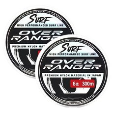 SAPA Over Ranger 頂級遠投專用線 釣魚線 6號, 2個, 單一顏色