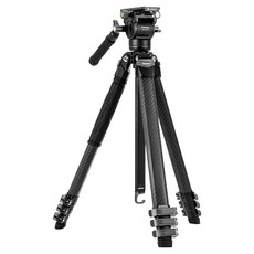 Fotopro Origin+O-8H 影片版 旅行用三腳架 黑色, MH-6A Pro, 1個