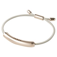 精油防蚊手環 不透明香檳金款, 1個, 5g