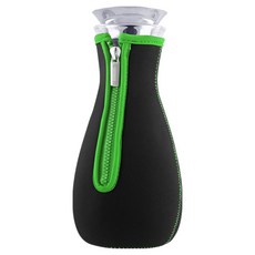 SADOMAIN 仙德曼 窈窕不鏽鋼玻璃冷水壺, 綠色, 1.2L, 1個