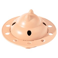 PASTEL PET 寵物太空船嗅聞玩具, 珊瑚色, 1個