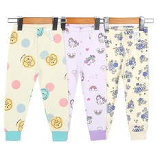 Maykids 女童九分羅紋下著 3件組