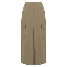 에이비에프지 여성용 카고 포켓 절개 롱 스커트 AFX3QS33