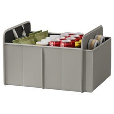 Seekis 汽車後備箱收納箱, 灰色