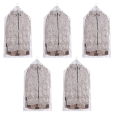 Starshop 吊掛式真空收納壓縮袋, 5個, 1組