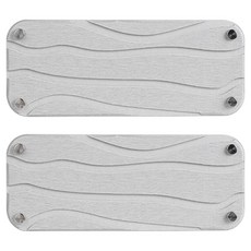 Ants 防汙垢懸浮式多用途珪藻土波浪託盤, 淺灰色, 2個