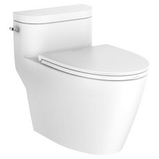 아메리칸스탠다드 웨이브 라운드 원피스 욕실 양변기 C209500C 방문설치, 화이트