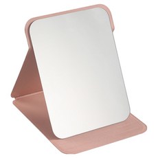 Kusso 感性設計復古折疊桌鏡 16 x 11 cm, 粉紅色