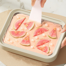 Well Life 悅生活 Best buy 獨規超大款免炒電速凍304炒冰盤, 2個, 象牙白