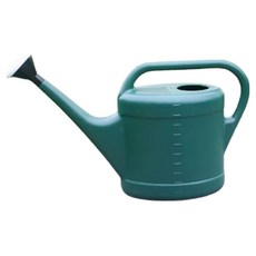 Joinmade 花盆菜園輕量大型澆水壺 10L, 綠色, 1個
