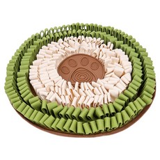 寵物益智嗅聞墊 生菜沙拉, 1個, 米綠色